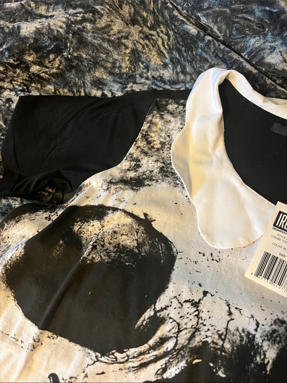 NWT Iron Fist Loose Tooth Collared Top - Picture 6 of 7